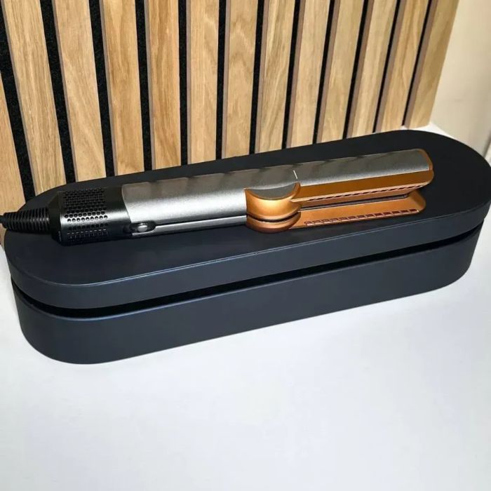 Стайлер-випрямляч для волосся з кейсом Airstrait HT-01 Nickel/Copper