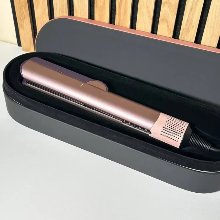 Стайлер-випрямляч для волосся з кейсом Airstrait HT-01 Jasper Plum