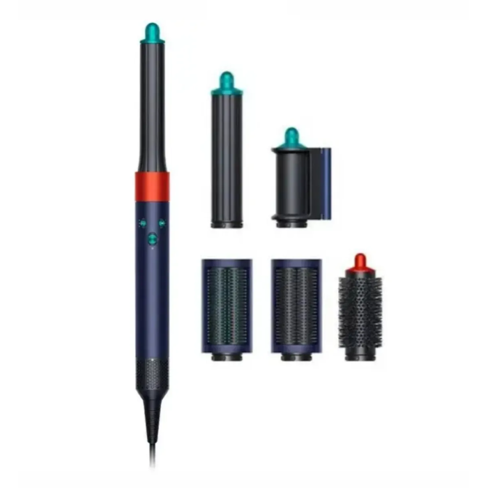 Стайлер для волосся Airwrap Complete Long 6 насадок, Blue/Orange