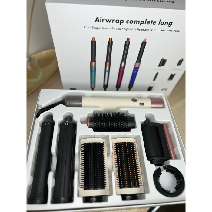 Стайлер для волосся Airwrap Complete Long 6 насадок Sakura