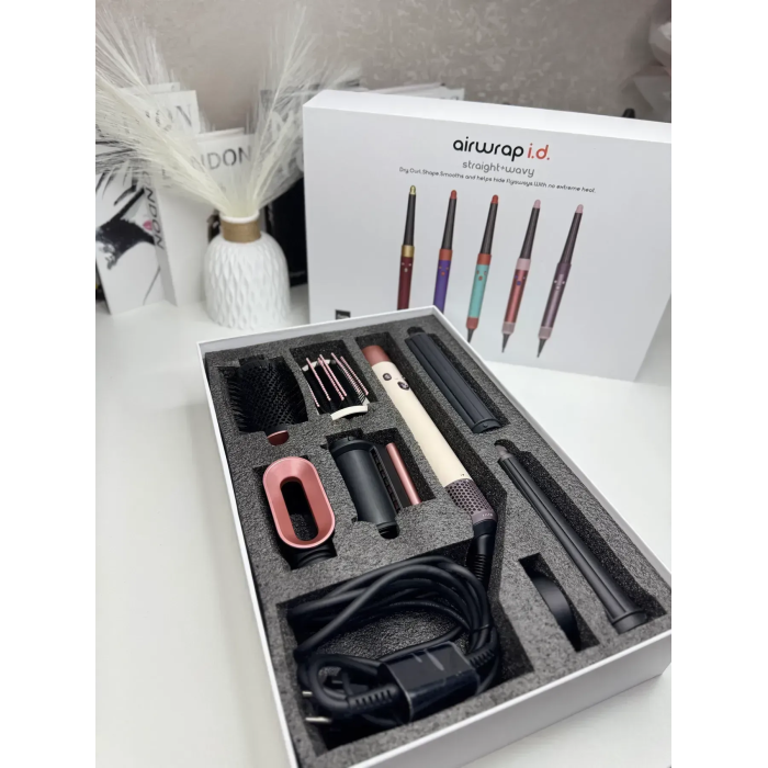 Мультистайлер Airwrap i.d. HS08 Straight & Wavy Ceramic Pink/Rose Gold