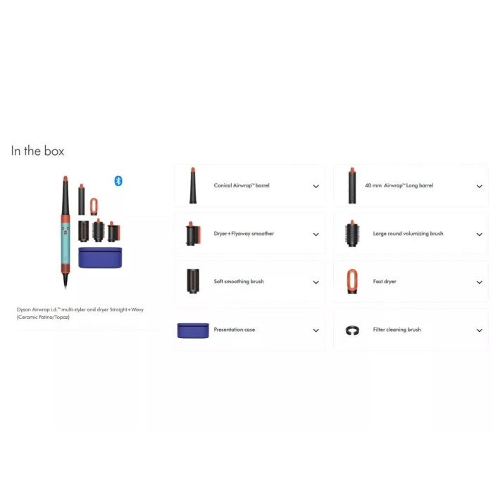 Стайлер Dyson Airwrap i.d. HS08 Straight & Wavy Ceramic Patina/Topaz (533598-01)
