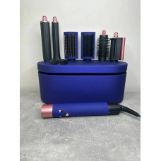 Мультистайлер, Стайлер для волосся hs05 з кейсом Airwrap Complete Long 6 насадок Vinca Blue/Rose
