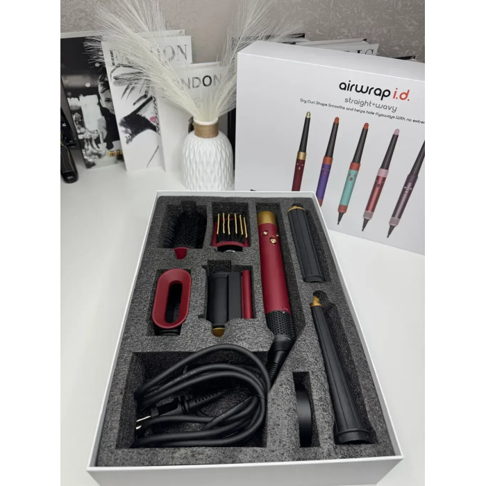 Мультистайлер Dyson Airwrap i.d. HS08 Straight & Wavy Red Velvet/Gold