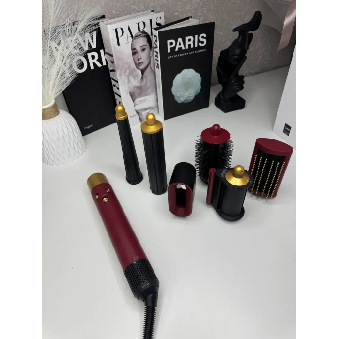 Мультистайлер Dyson Airwrap i.d. HS08 Straight & Wavy Red Velvet/Gold