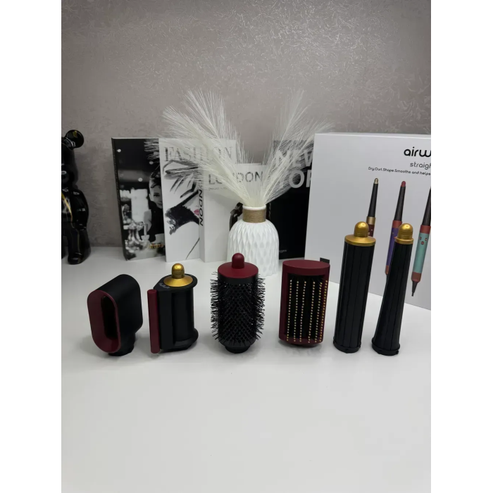 Мультистайлер Dyson Airwrap i.d. HS08 Straight & Wavy Red Velvet/Gold