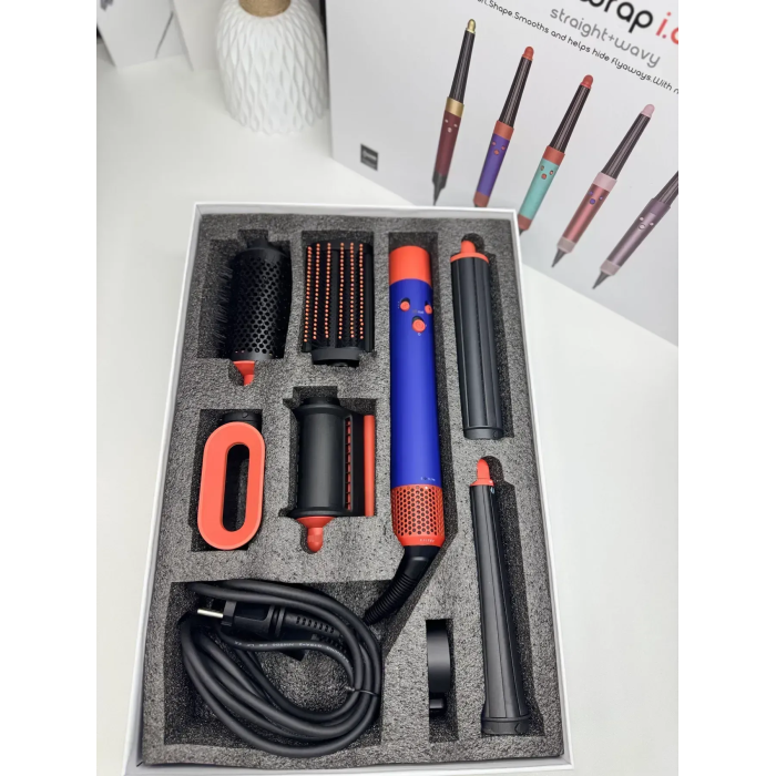 Мультистайлер Dyson Airwrap i.d. HS08 Straight & Wavy Vinca Blue/Topaz