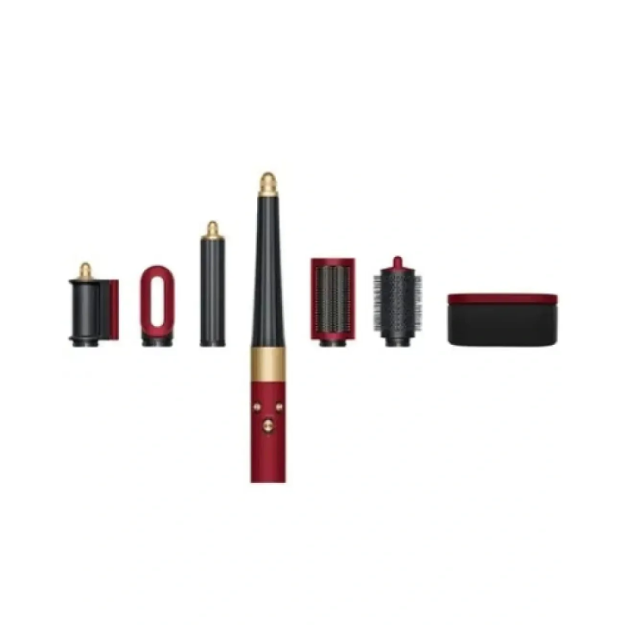 Мультистайлер, Стайлер Dyson Airwrap i.d. HS08 в кейсі, Straight&Wavy Red Velvet/Gold