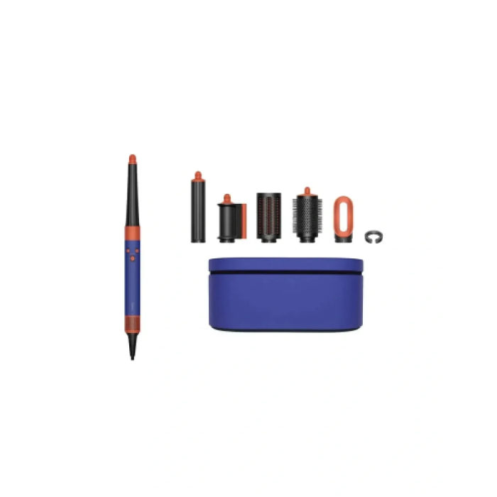 Мультистайлер, Стайлер Dyson Airwrap i.d. HS08 в кейсі, Straight&Wavy Vinca Blue/Topaz