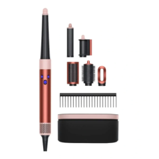 Мультистайлер, Стайлер Dyson Airwrap i.d. HS08 в кейсі, Straight&Wavy Strawberry Bronze/Blush Pink