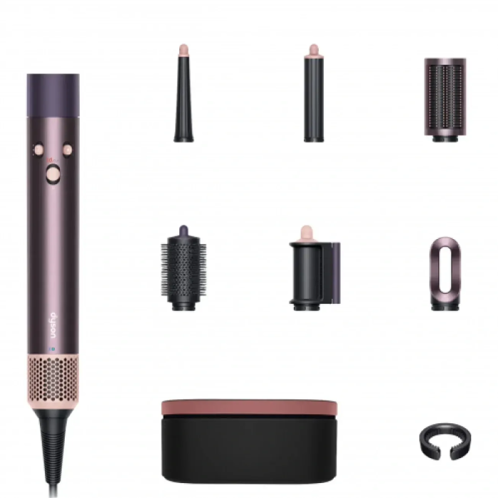 Мультистайлер, Стайлер Dyson Airwrap i.d. HS08 в кейсі, Straight&Wavy Jasper/Plum