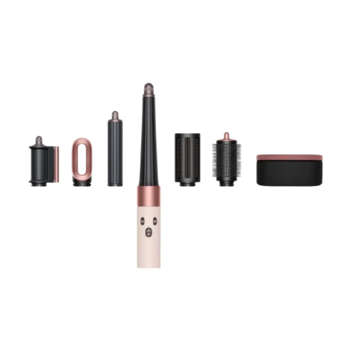 Мультистайлер, Стайлер Dyson Airwrap i.d. HS08 в кейсі, Straight&Wavy Ceramic Pink/Rose Gold