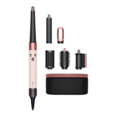 Мультистайлер, Стайлер Dyson Airwrap i.d. HS08 в кейсі, Straight&Wavy Ceramic Pink/Rose Gold