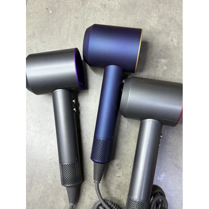 Фен з кейсом Leafless Hair Dryer для волосся Supersonic Premium Prussian Blue/Rich Copper Синій з золотим