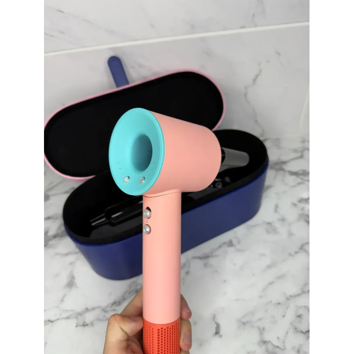 Фен з кейсом Leafless Hair Dryer для волосся Supersonic Premium Ceramic Pop Макарун