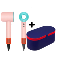 Фен з кейсом Leafless Hair Dryer для волосся Supersonic Premium Ceramic Pop Макарун