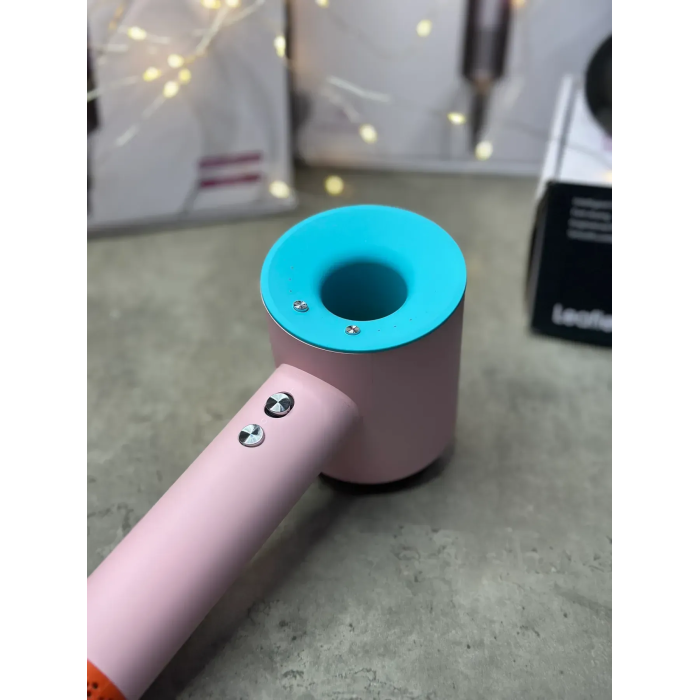 Фен з кейсом Leafless Hair Dryer для волосся Supersonic Premium Ceramic Pop Макарун