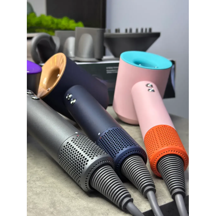 Фен Leafless Hair Dryer для волосся Supersonic Premium Ceramic Pop Макарун