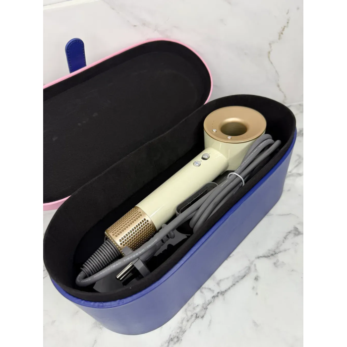 Фен з кейсом Leafless Hair Dryer для волосся Supersonic Premium Gold Золотий