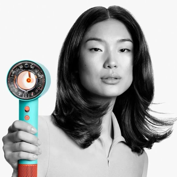 Фен для волосся Supersonic HD16 Nural Straight+Wavy Ceramic Patina/Topaz