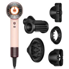 Фен для волосся Supersonic HD16 Nural Straight+Wavy Ceramic Pink/Rose Gold