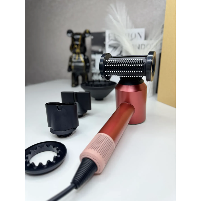 Фен для волосся Supersonic HD16 Nural Straight+Wavy Strawberry Bronze/Blush Pink