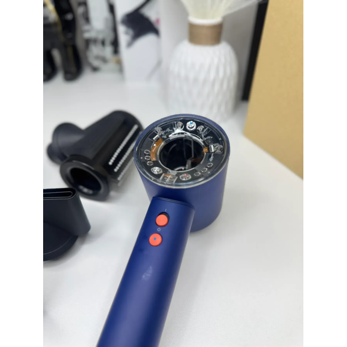 Фен для волосся Supersonic HD16 Nural Straight+Wavy Vinca Blue/Topaz
