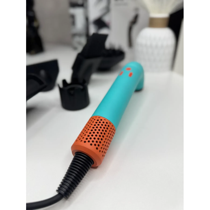Фен для волосся HD18 Supersonic R Professional Hair Dryer Curly+Coily Ceramic Patina/Topaz