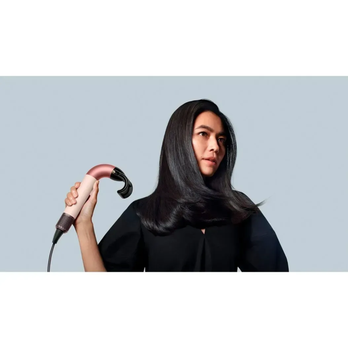 Фен для волосся HD18 Supersonic R Professional Hair Dryer Curly+Coily Vinca Blue/Rose