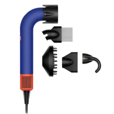 Фен для волосся HD18 Supersonic R Professional Hair Dryer Curly+Coily Vinca Blue/Rose