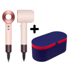 Фен з кейсом Leafless Hair Dryer для волосся Supersonic Premium Ceramic Pink Sakura