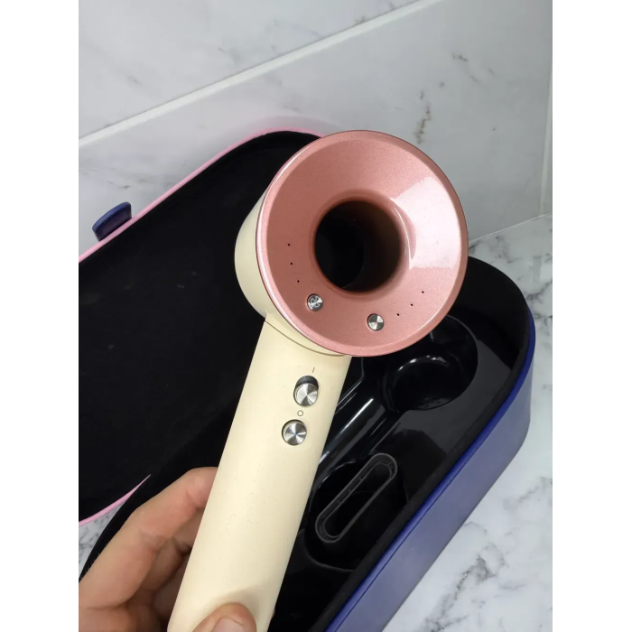 Фен з кейсом Leafless Hair Dryer для волосся Supersonic Premium Ceramic Pink Sakura