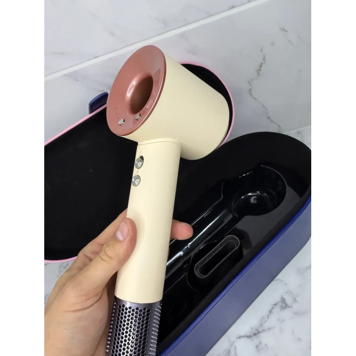 Фен з кейсом Leafless Hair Dryer для волосся Supersonic Premium Ceramic Pink Sakura